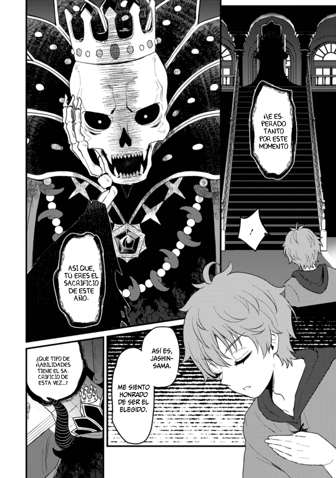 Manga Yo el sacrificio de alguna manera mate al dios maligno Chapter 1.1 image number 17
