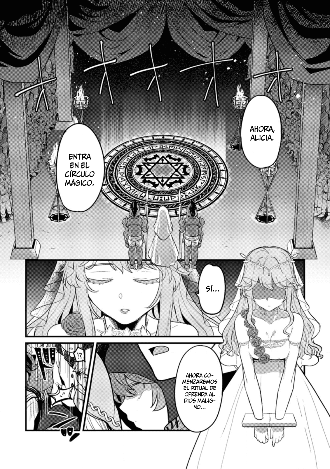 Manga Yo el sacrificio de alguna manera mate al dios maligno Chapter 1.1 image number 13