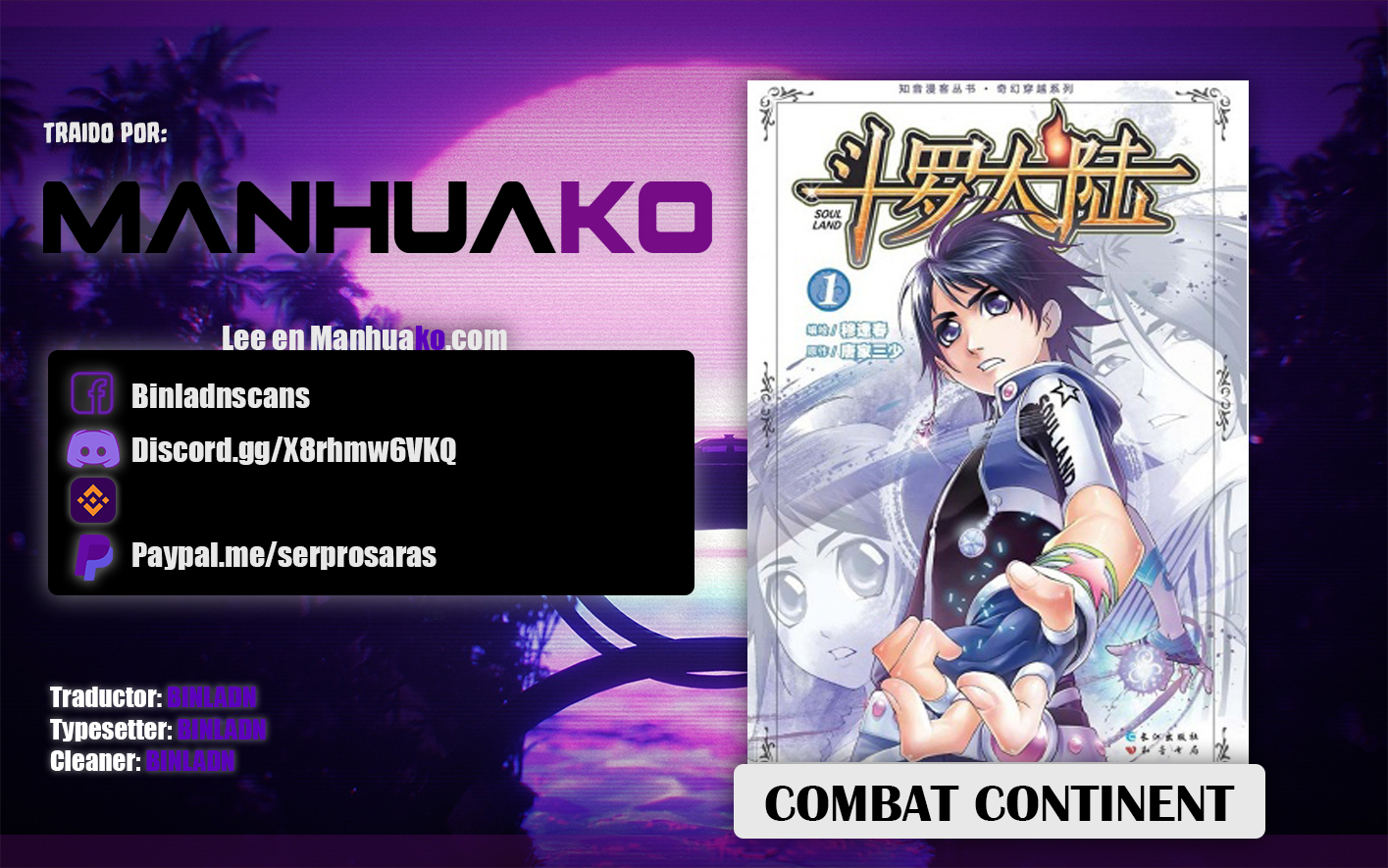 Manga Combat Continent HD Chapter 279.2 front image 