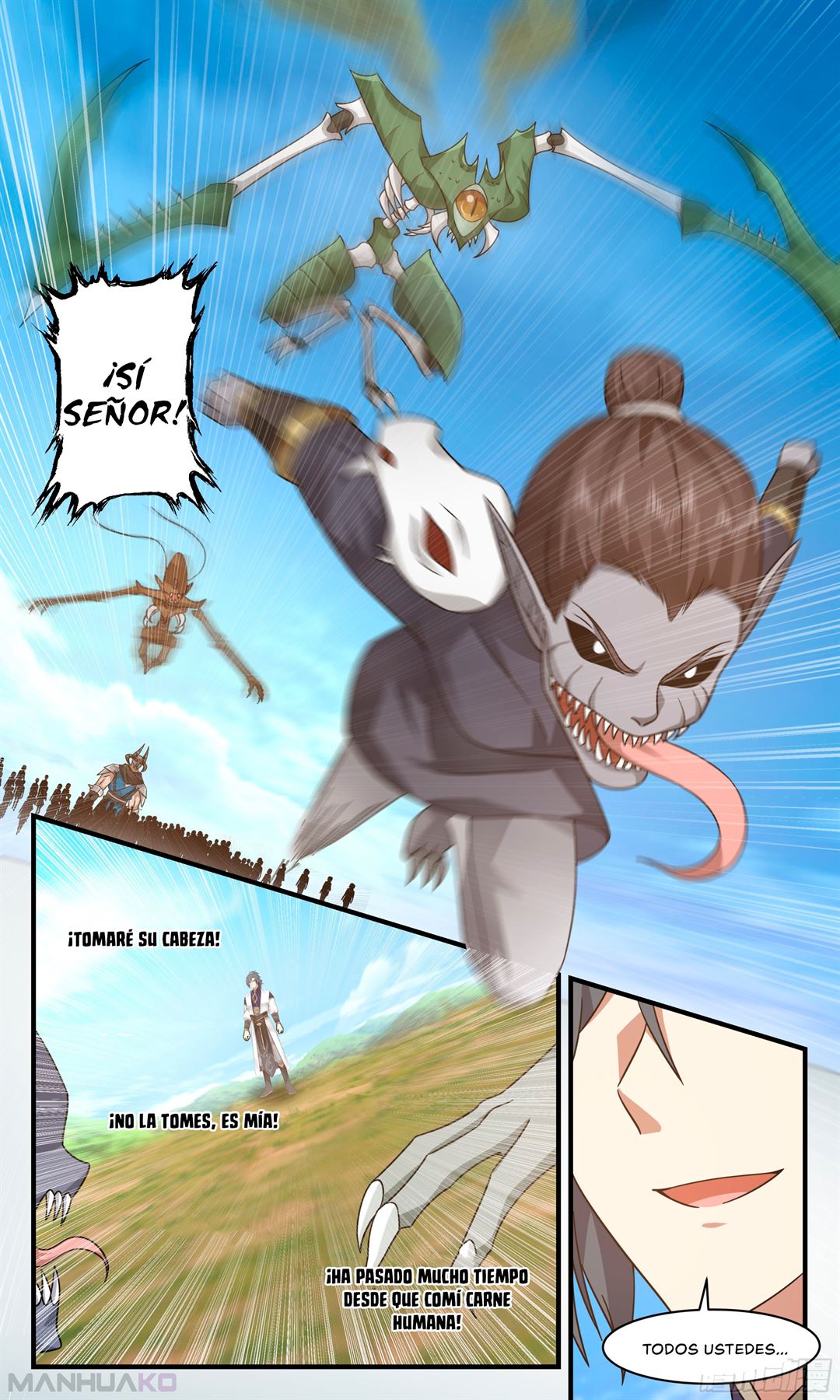 Manga Martial Peak Chapter 2387 image number 8