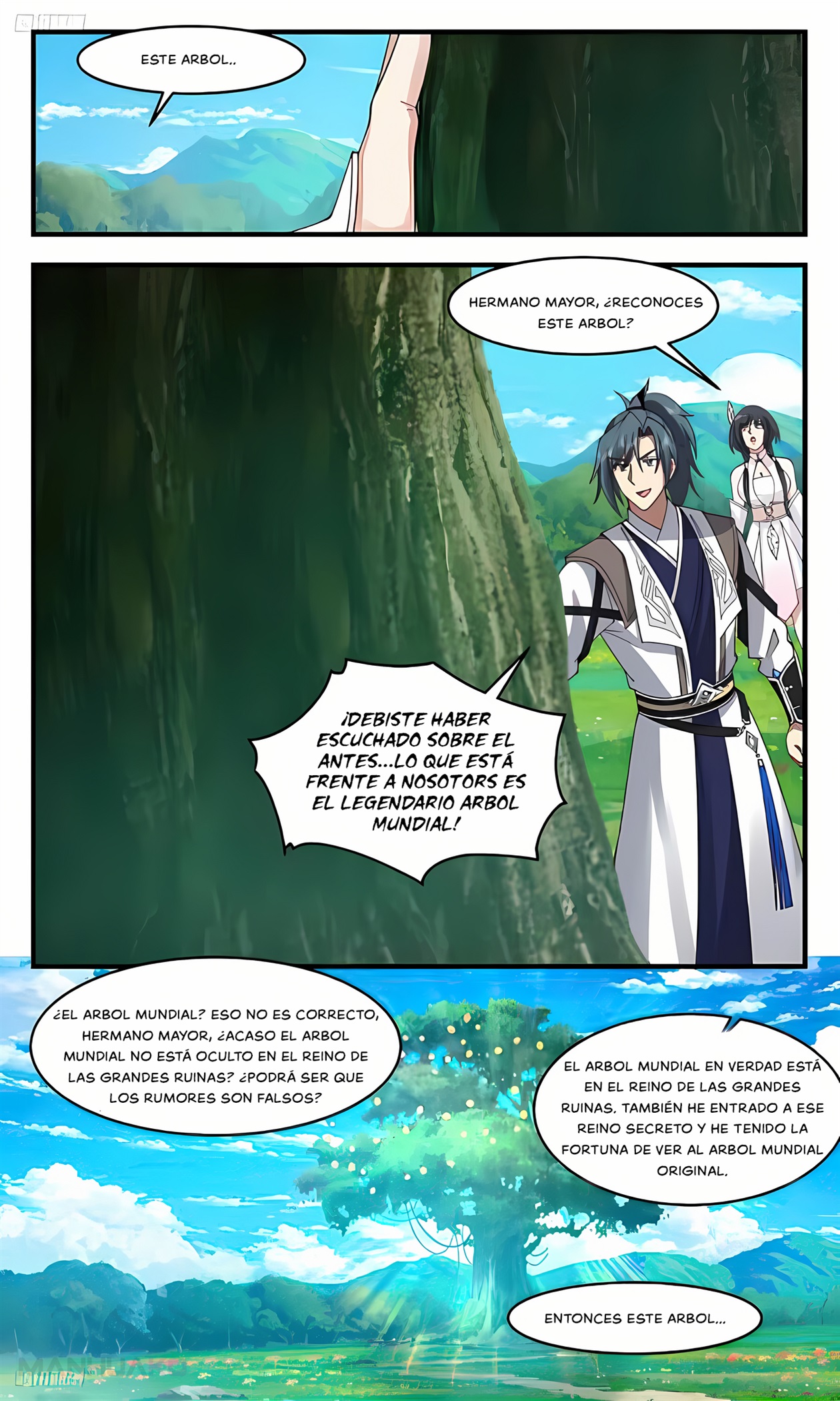 Manga Martial Peak Chapter 3096 image number 6