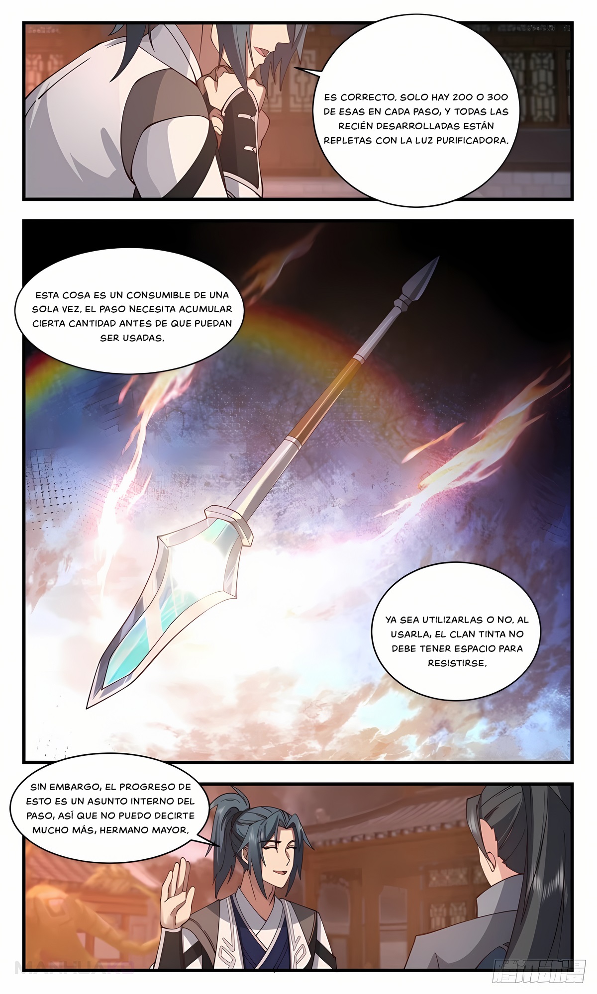 Manga Martial Peak Chapter 3155 image number 8