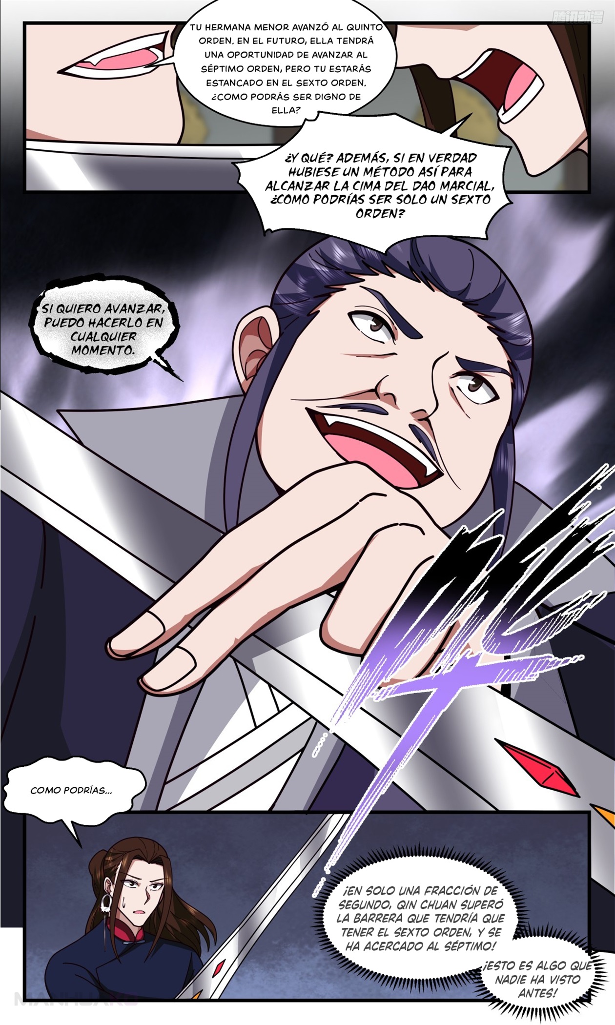 Manga Martial Peak Chapter 3312 image number 1