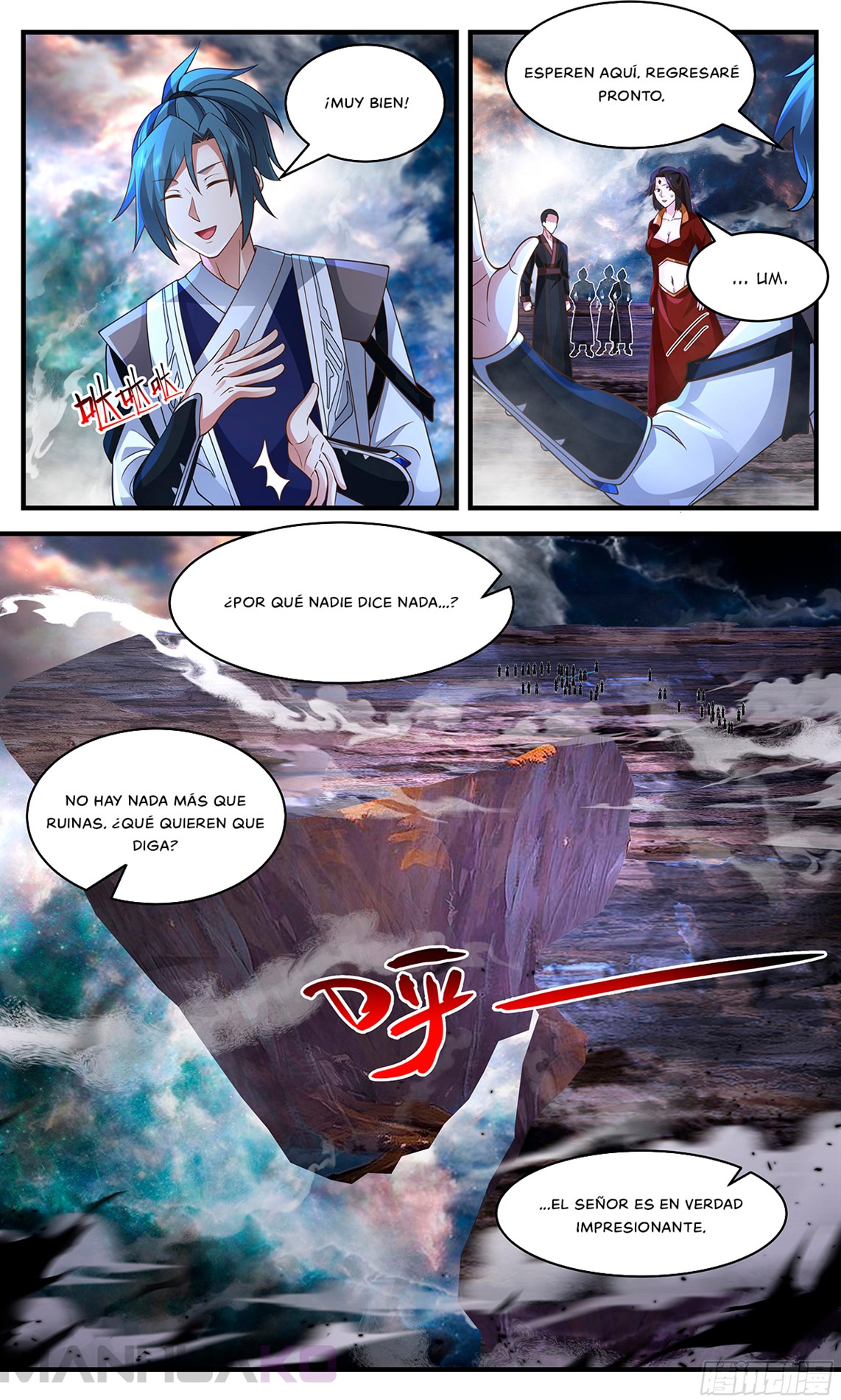 Manga Martial Peak Chapter 3635 image number 11