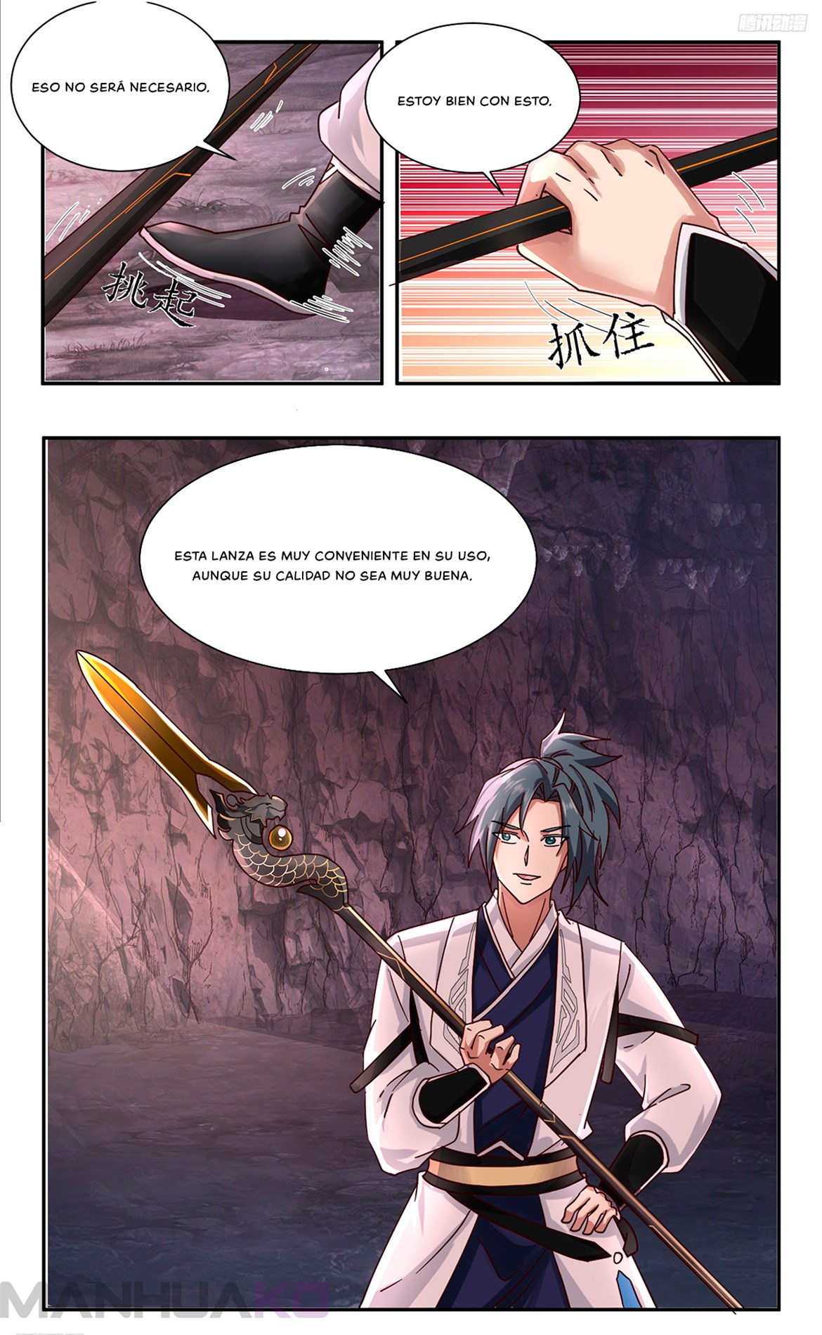 Manga Martial Peak Chapter 3737 image number 2