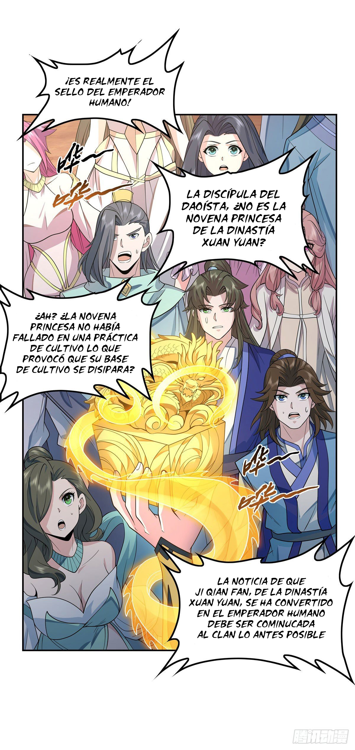 Manga Mis discípulas femeninas son las futuras grandezas de los cielos Chapter 14 image number 5