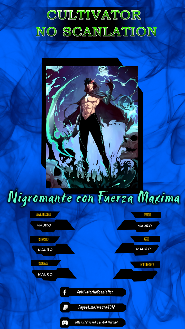 Manga Nigromante con Fuerza Máxima Chapter 8 front image 
