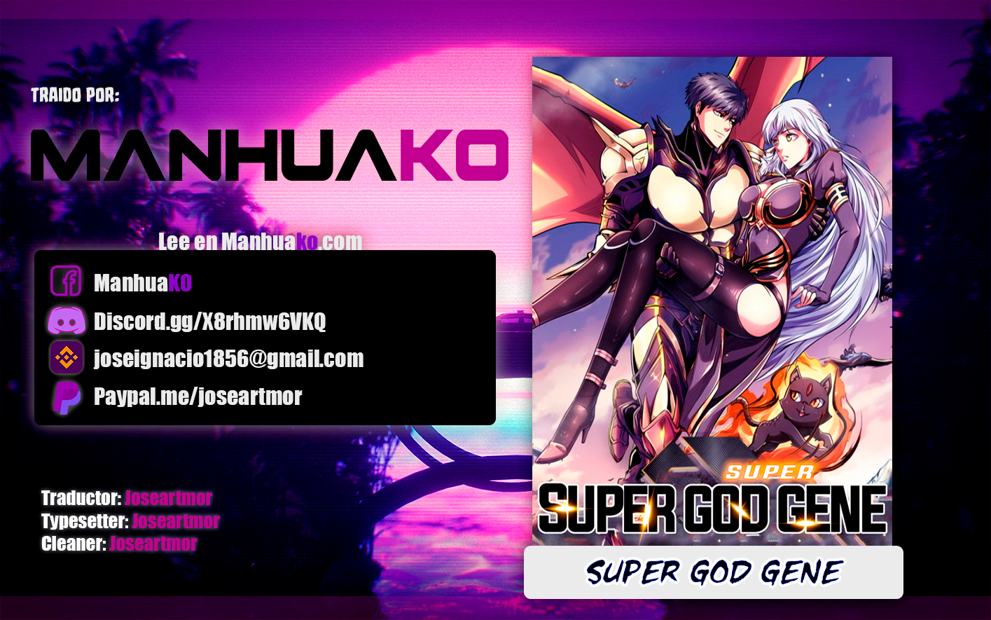 Manga Super God Gene Chapter 28 front image 