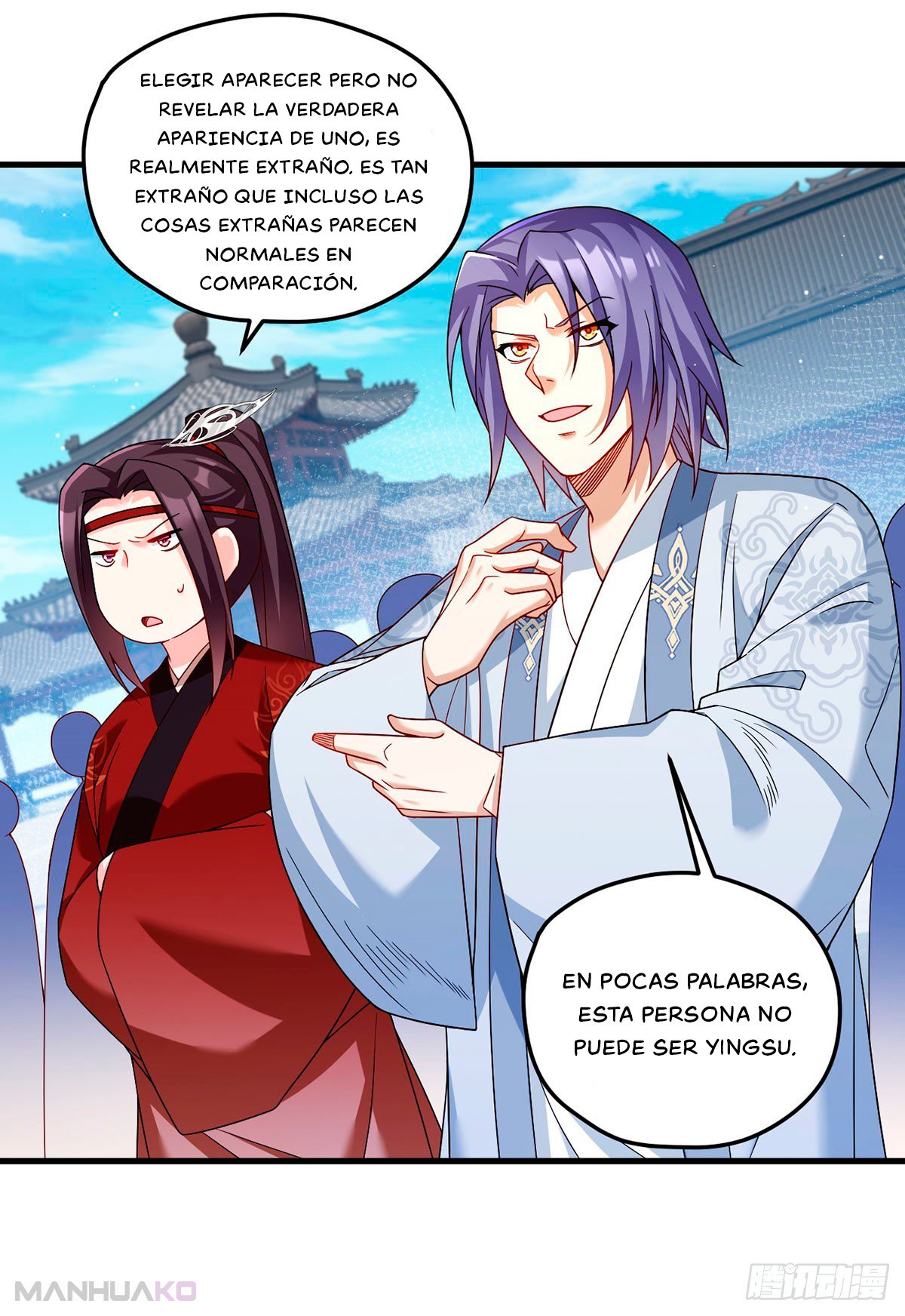 Manga The Immortal Emperor Luo Wuji Has Returned Chapter 204 image number 8
